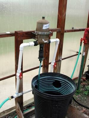 Photo showing a soluble fertilizer system.